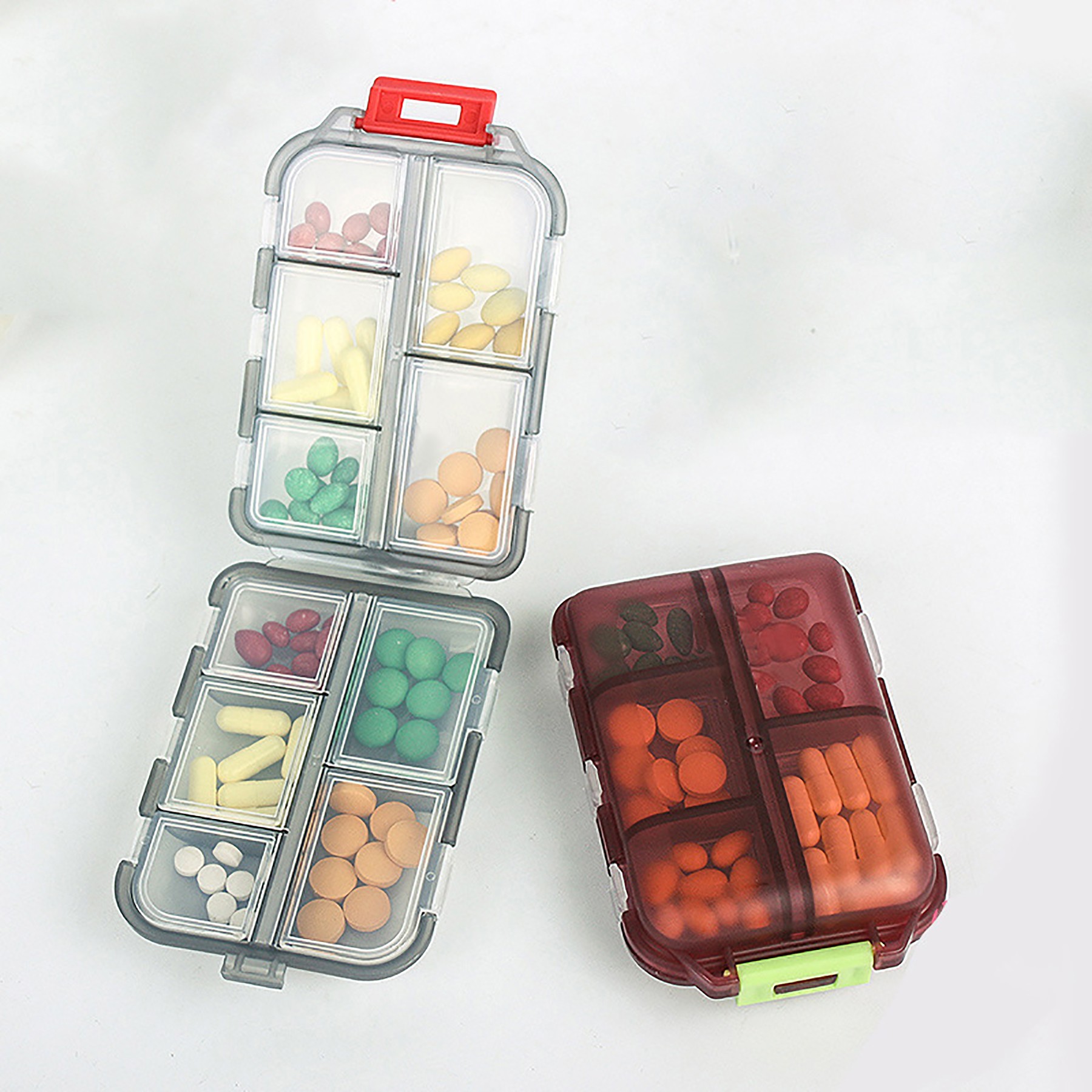 Compact Folding Pill Box 4