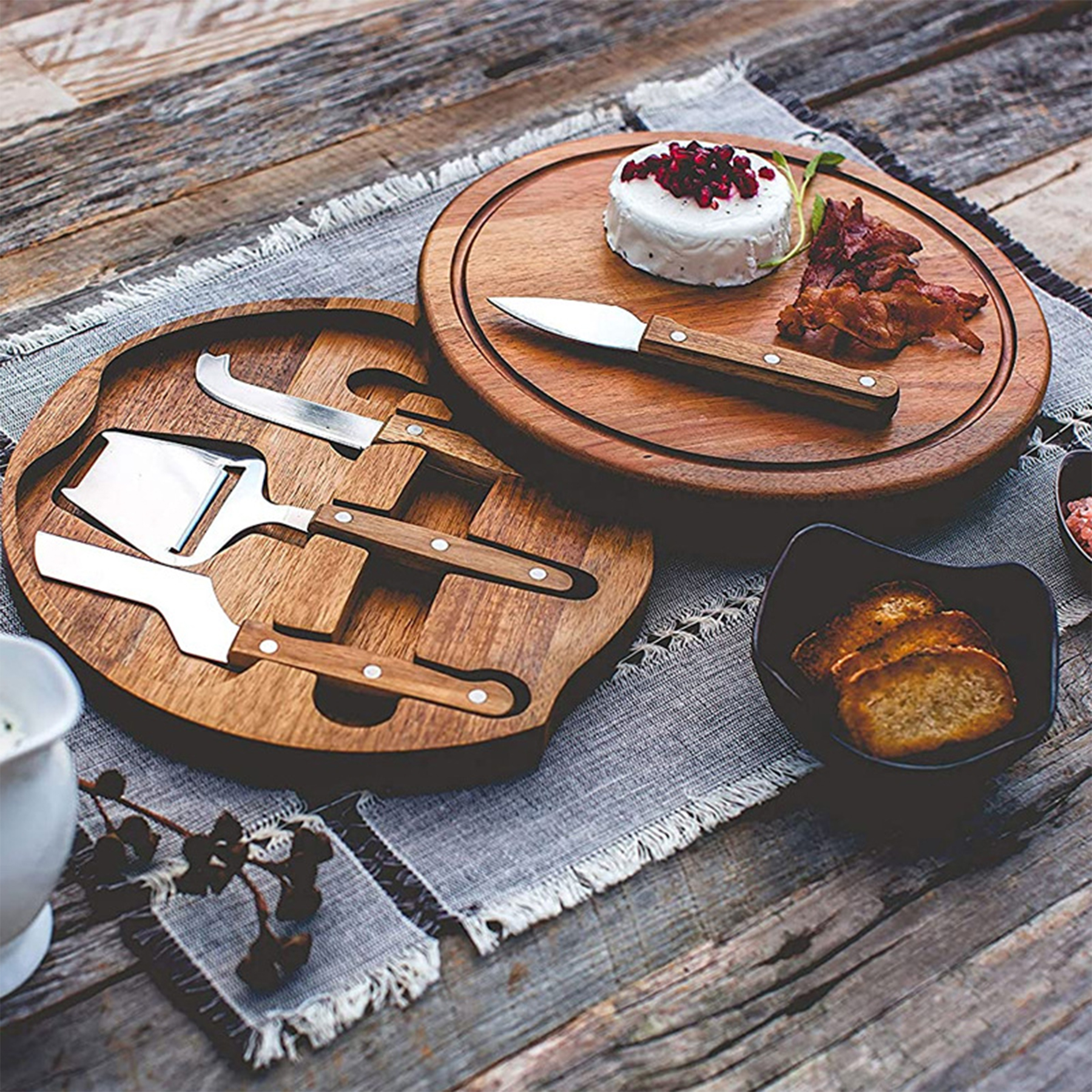 Cheese Cutting Board Tools Set 5