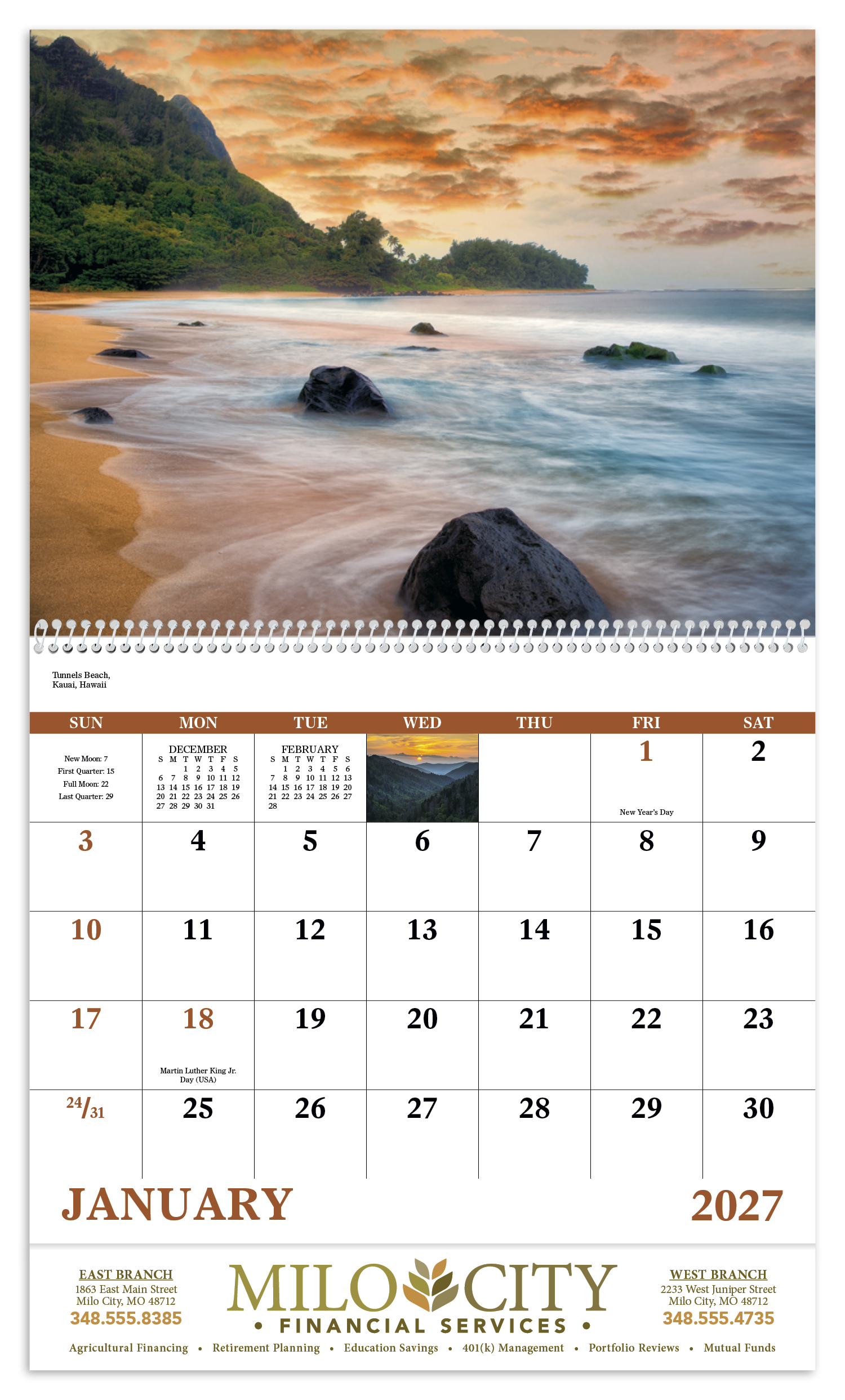 Good Value™ Landscapes of America - Spiral Calendar 26