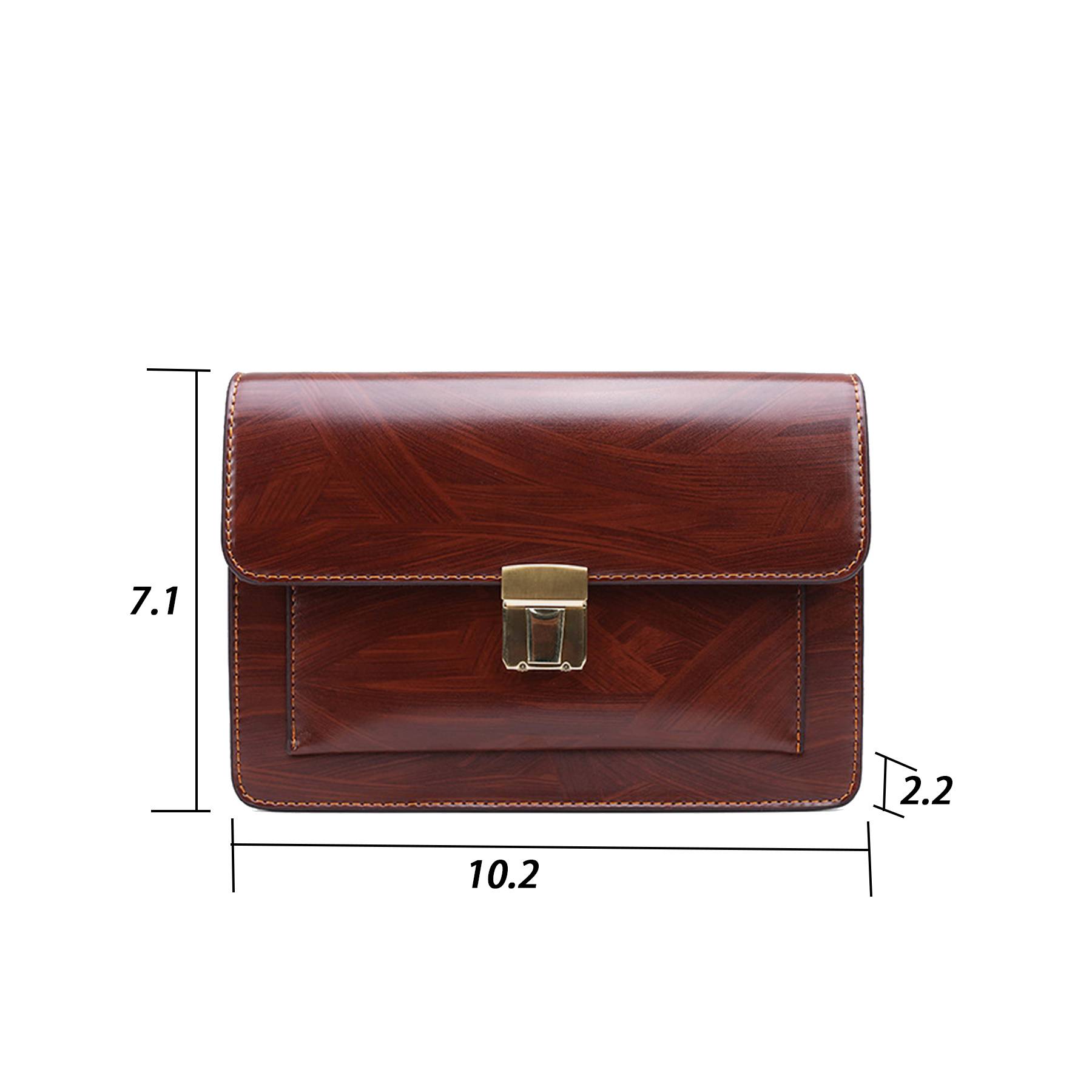 PU message bag for Men with Lock Attache Case 4