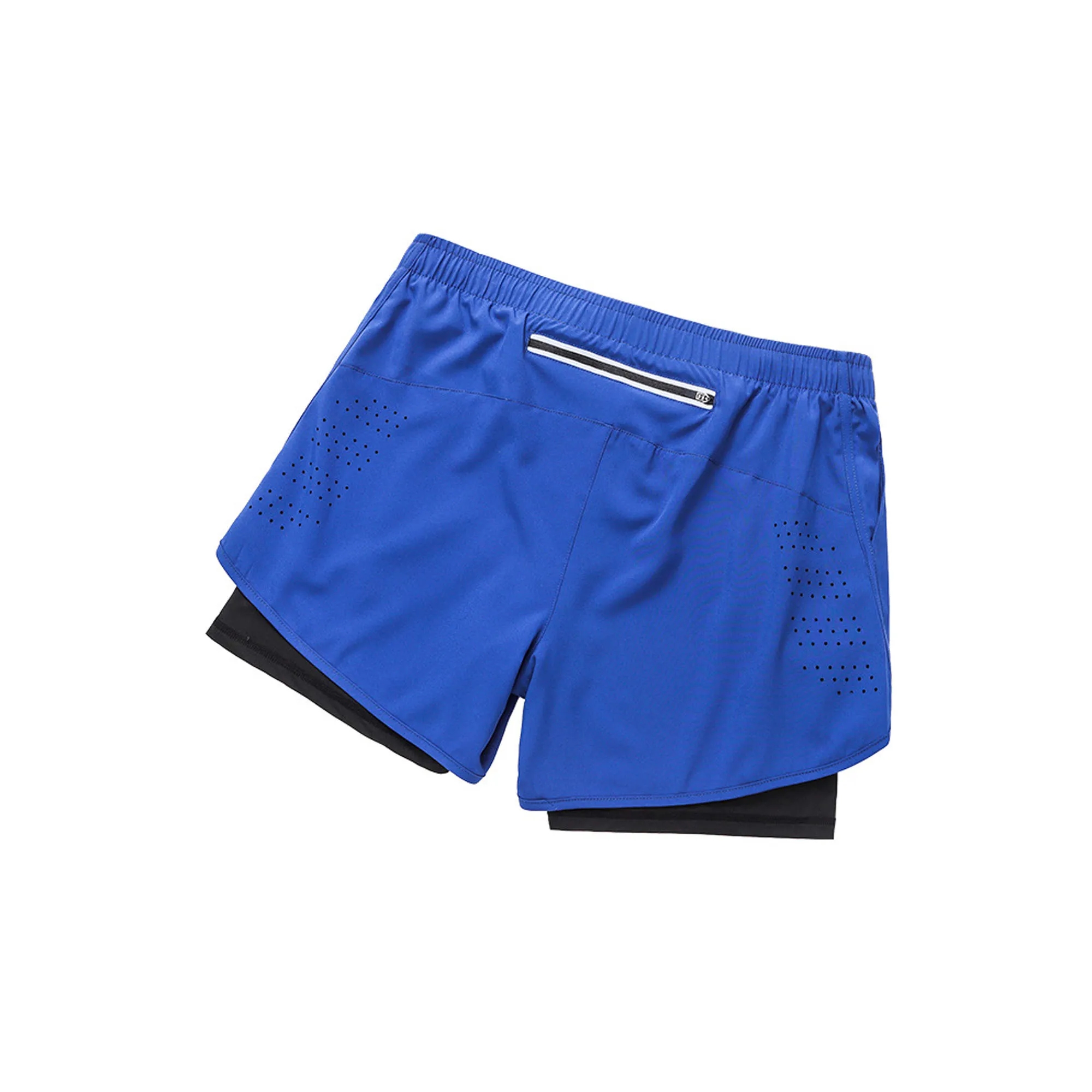 Moisture-Wicking Athletic Shorts With Logo For Sport, Gym 5