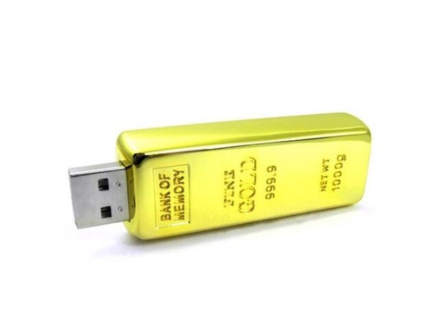 Gold Bar USB flash drive 2GB 4GB 8GB 16GB 3