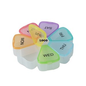 Push Pull Pill Case With 2 Compartments 7