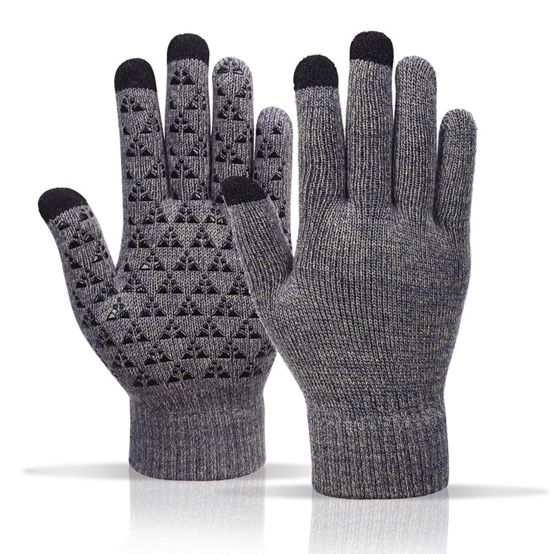 Non-Slip Gloves W/ 3 Finger Touch 10