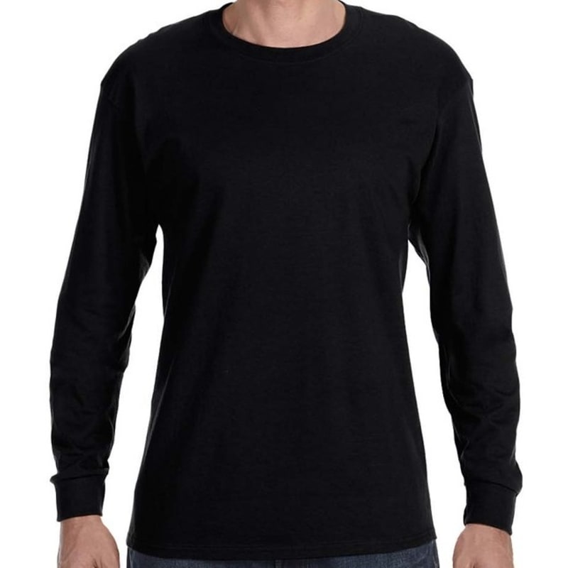 Hanes Adult Authentic-T Long-Sleeve T-Shirt 2