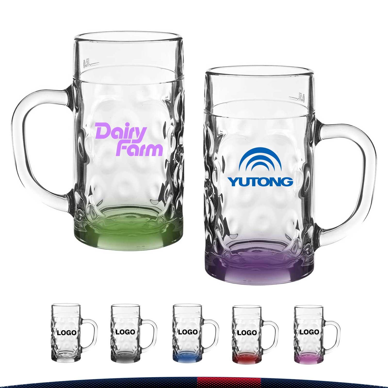 22 oz. Libbey Beer Mugs 8