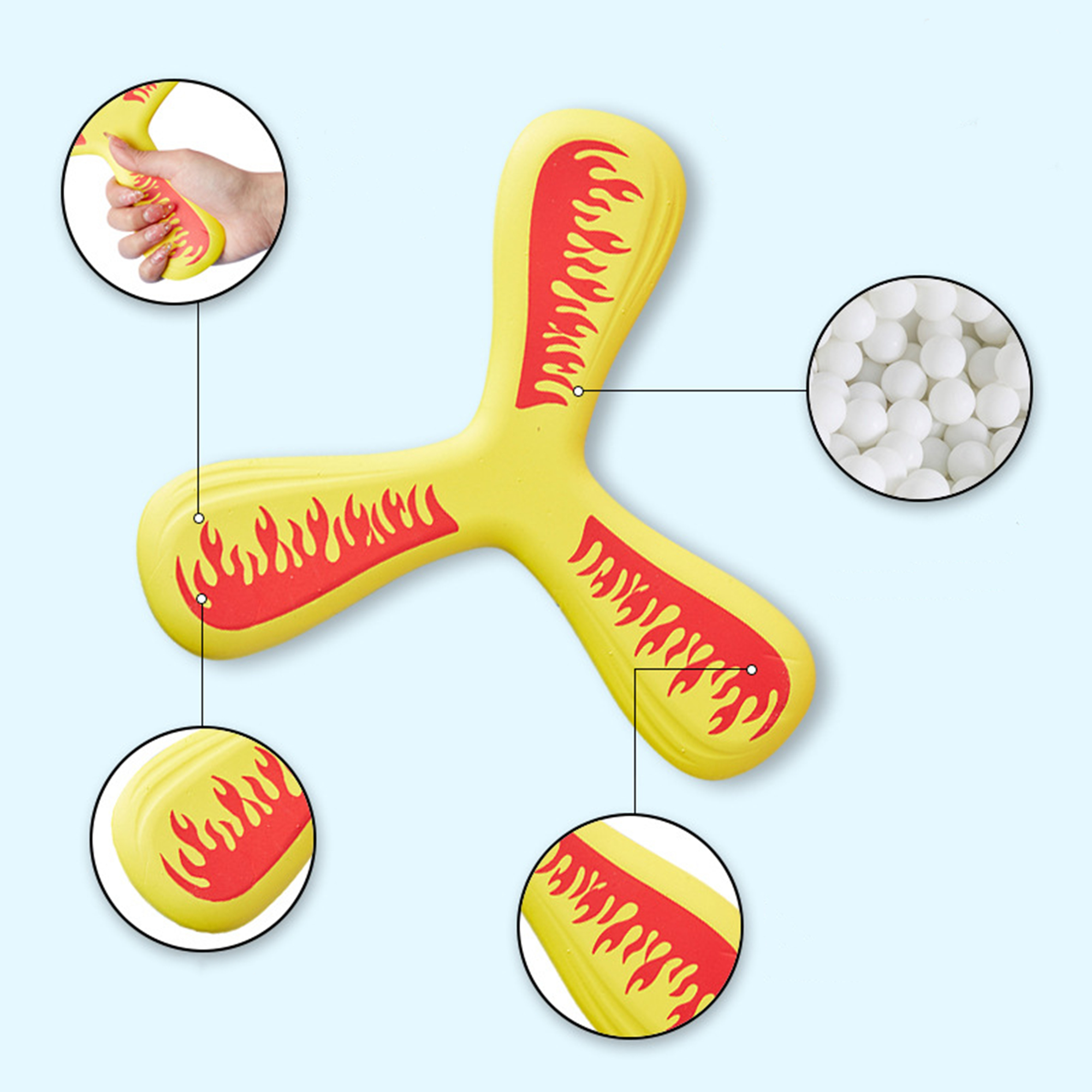 Foam Boomerangs For Kid 6