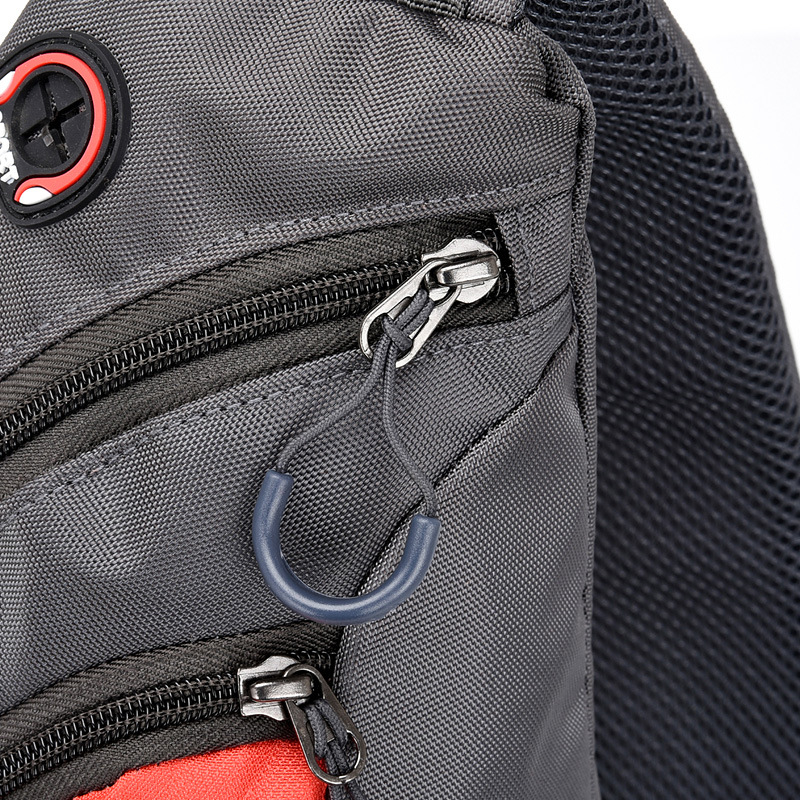 Sling Chest Shoulder Crossbody Bag w/USB Charging Port 12