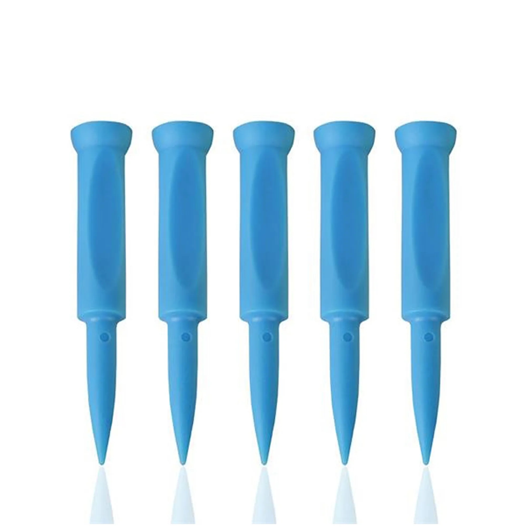 MOQ 100PCS Custom Logo Printed Colored Plastic Golf Tees 6