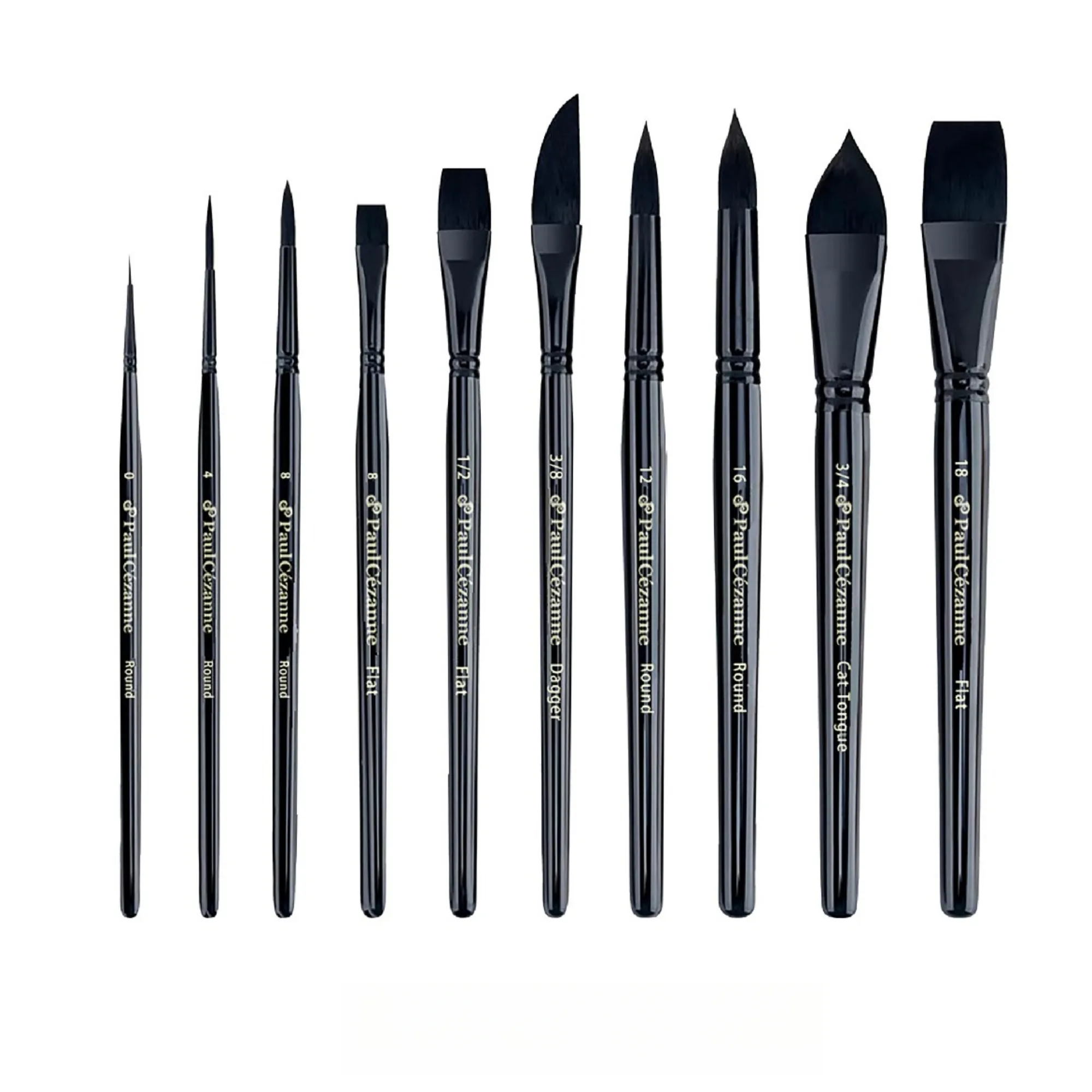 10 PCS Watercolor Brushes 5