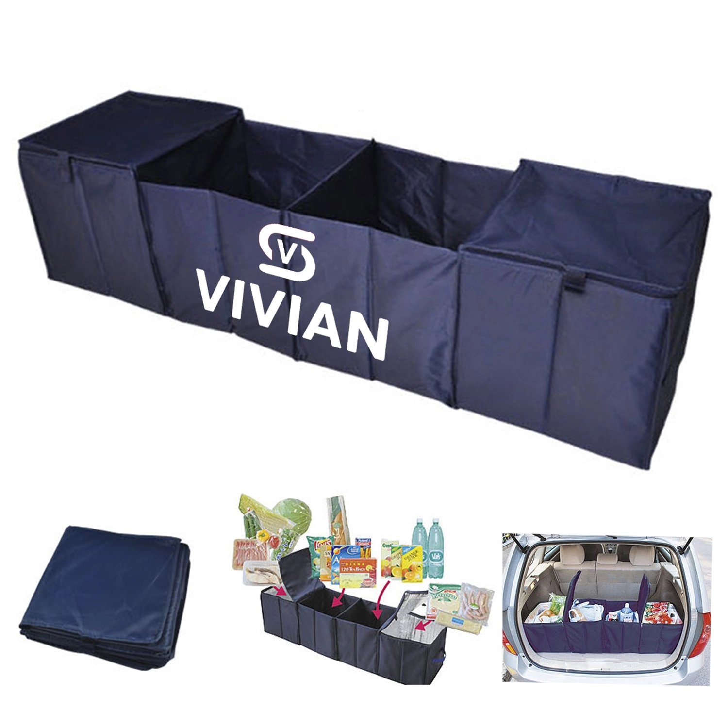 4 In 1 Fold - Up Car Storage Box 2