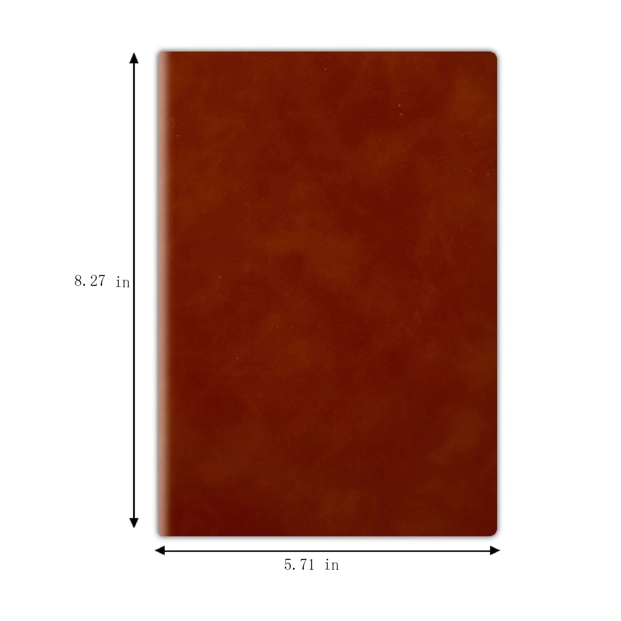 Sheepskin Leather Custom Logo A5 Office Notebook Student Dia 2