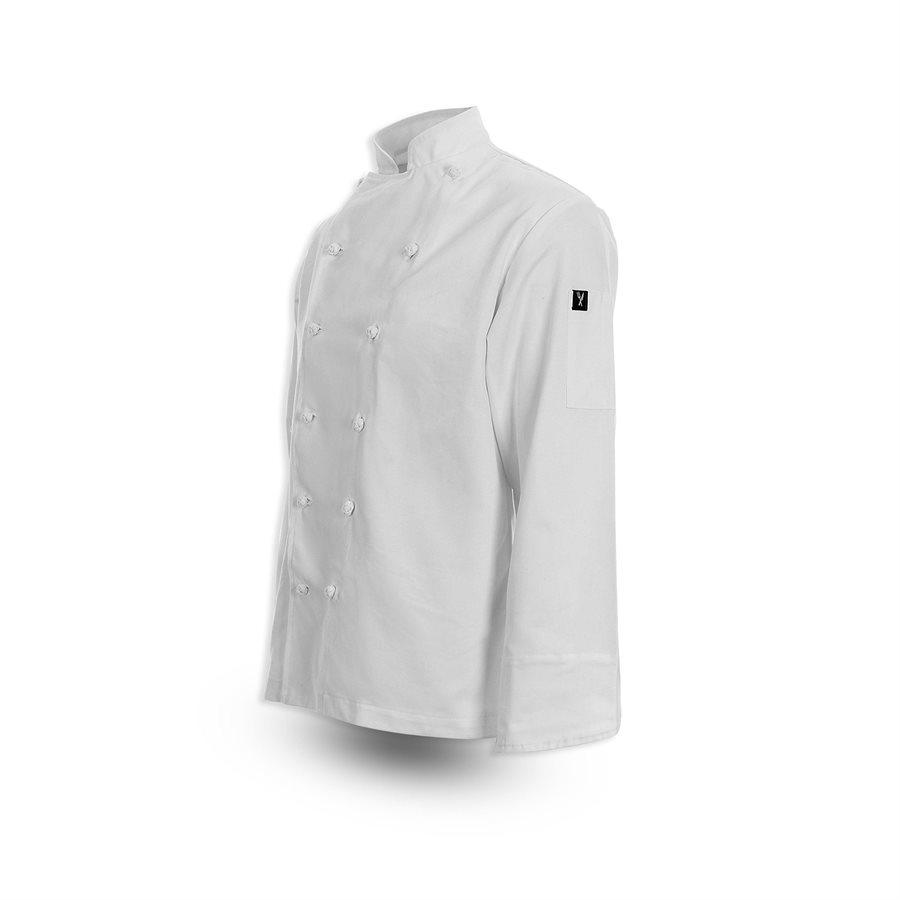 Executive Knot Button Chef Coat 4