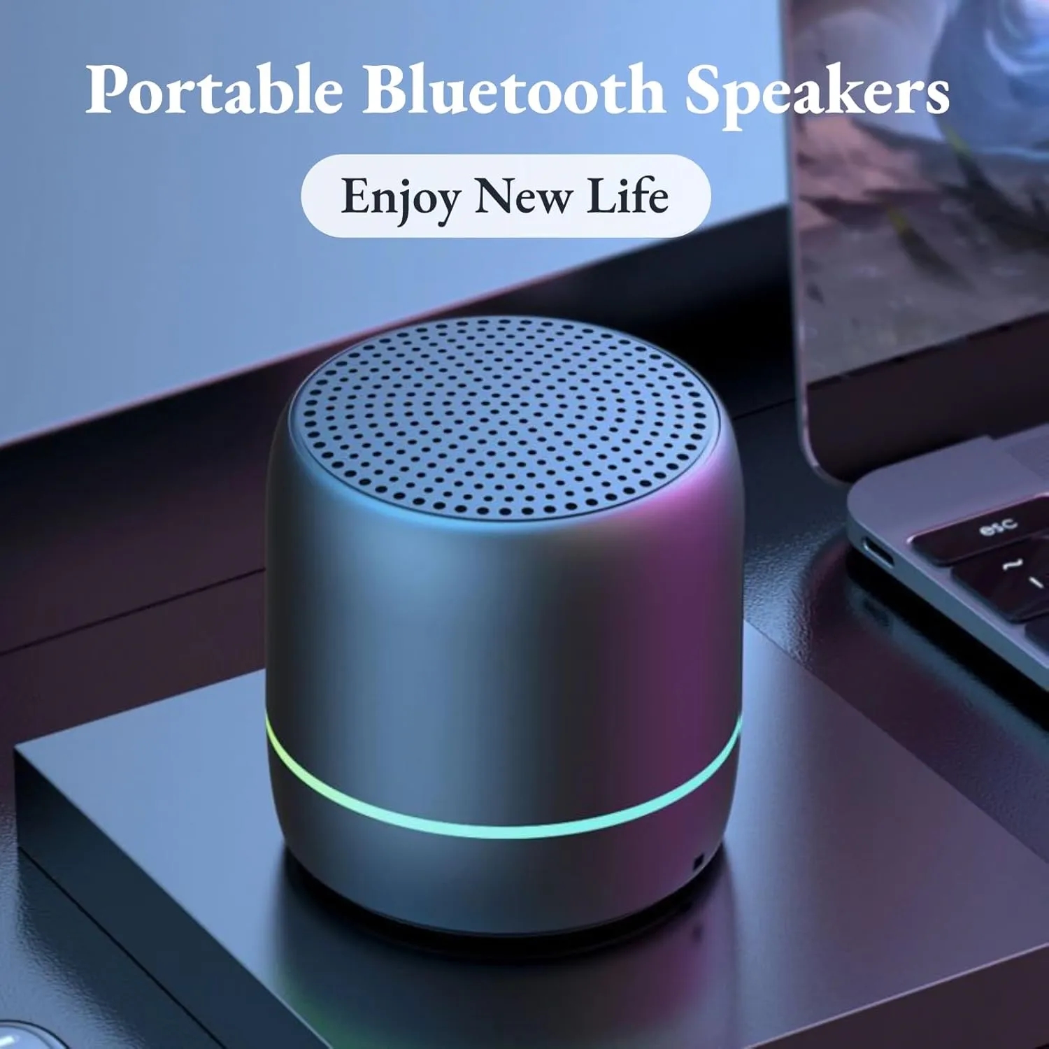 Compact Wireless Mini Bluetooth Speaker 6