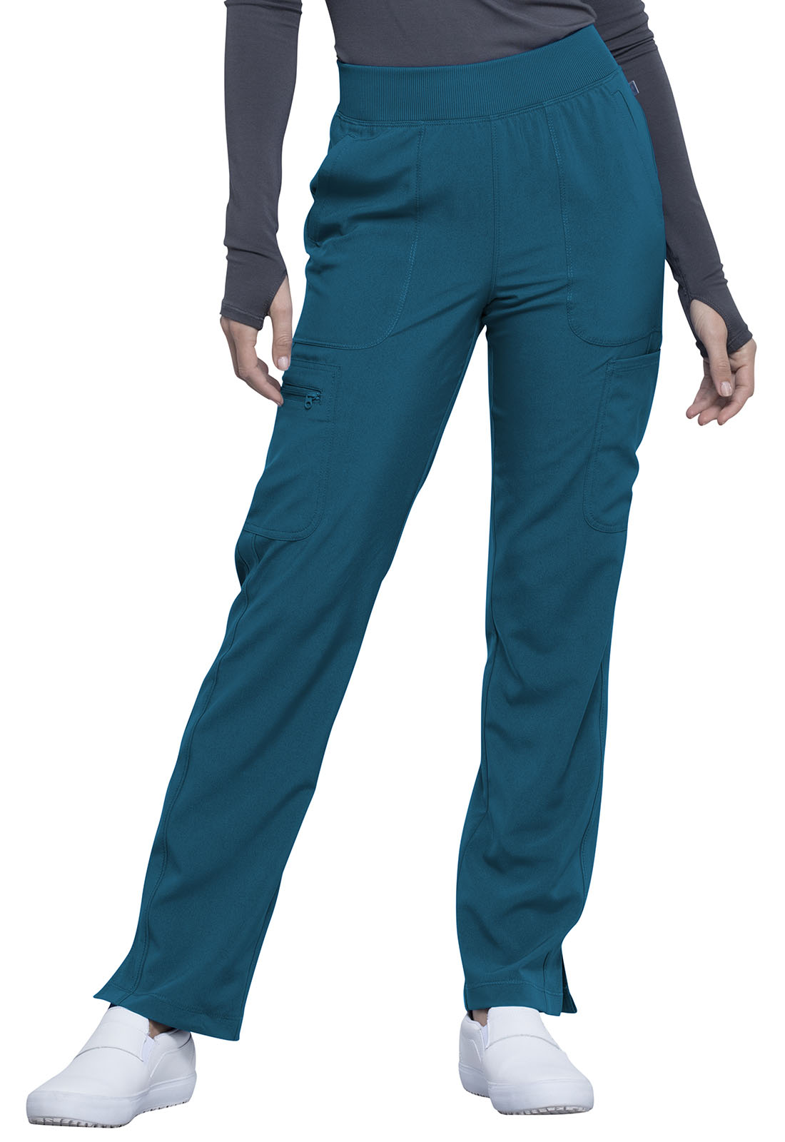 Infinity - Women's 6- Pocket Mid Rise Tapered Leg Pant 16