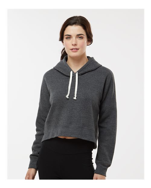 Women's Crop Hooded Sweatshirt - 8853 6