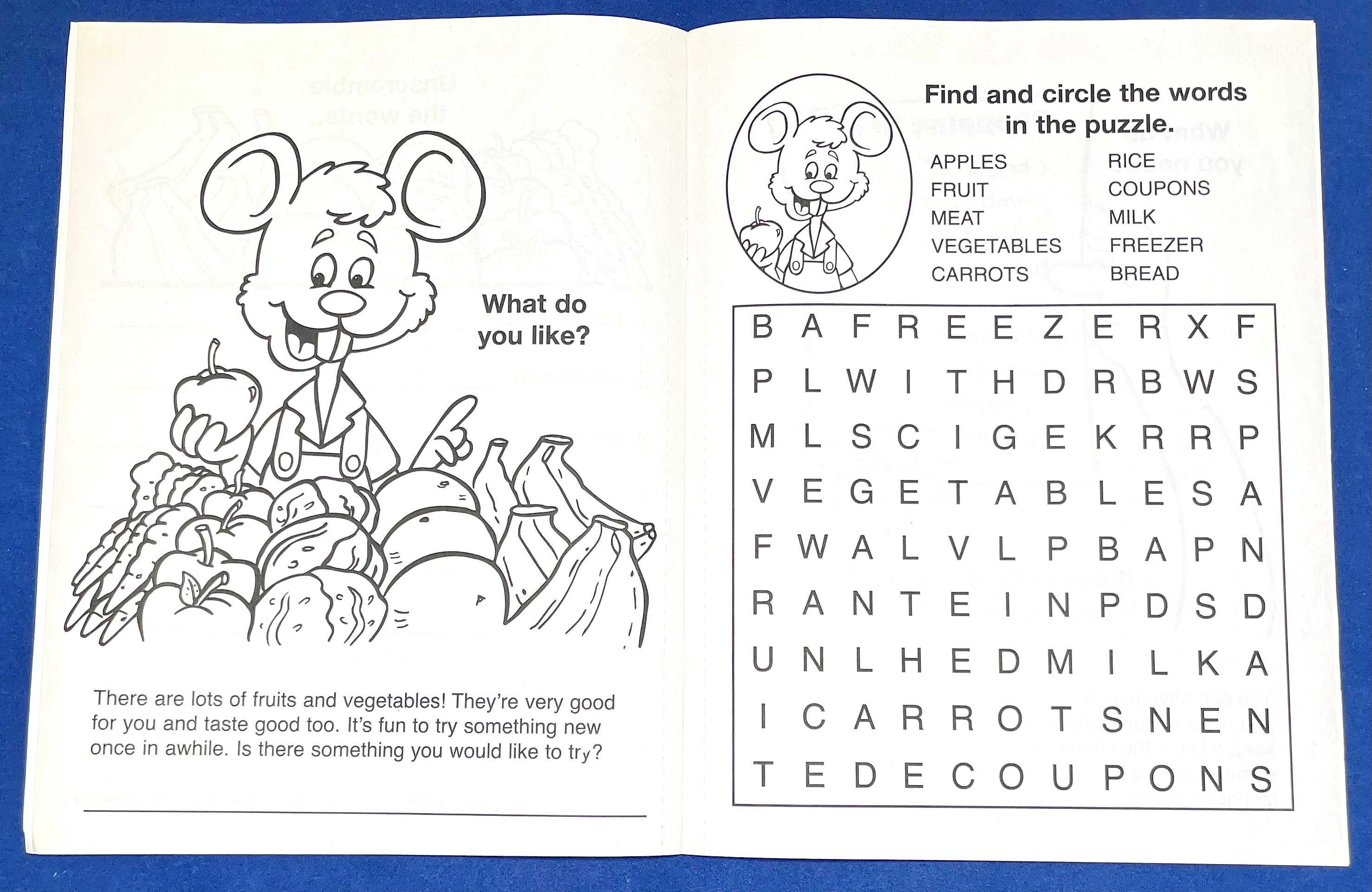 COLORING BOOK - A Visit to the Supermarket Coloring and Activity Book 6