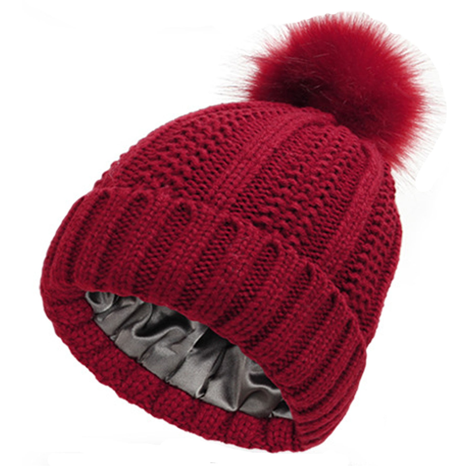 Winter Thick Knit Hat 5