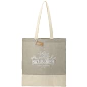 Split Recycled 5oz Cotton Twill Convention Tote 77