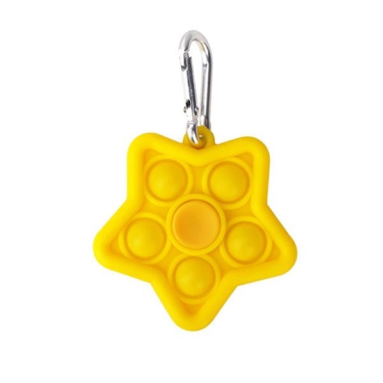 Multi Color Star Shape Silicone Finger Fidget Spinner 5