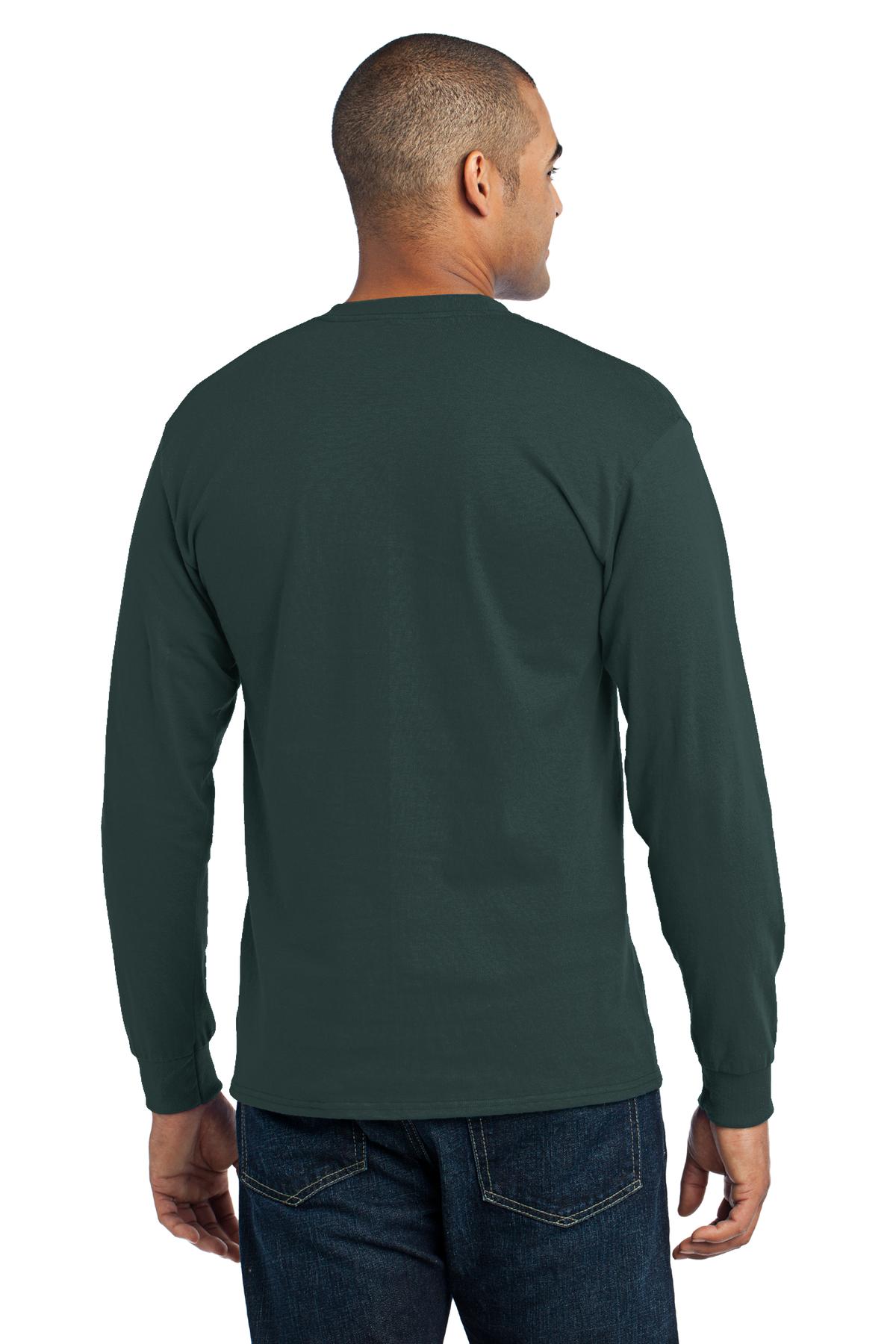 Port & Co Long Sleeve Core Blend Tee. PC55LS 56