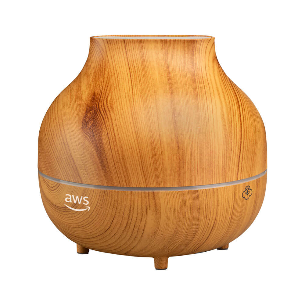 Mist Light Wood Ultrasonic Aroma Diffuser