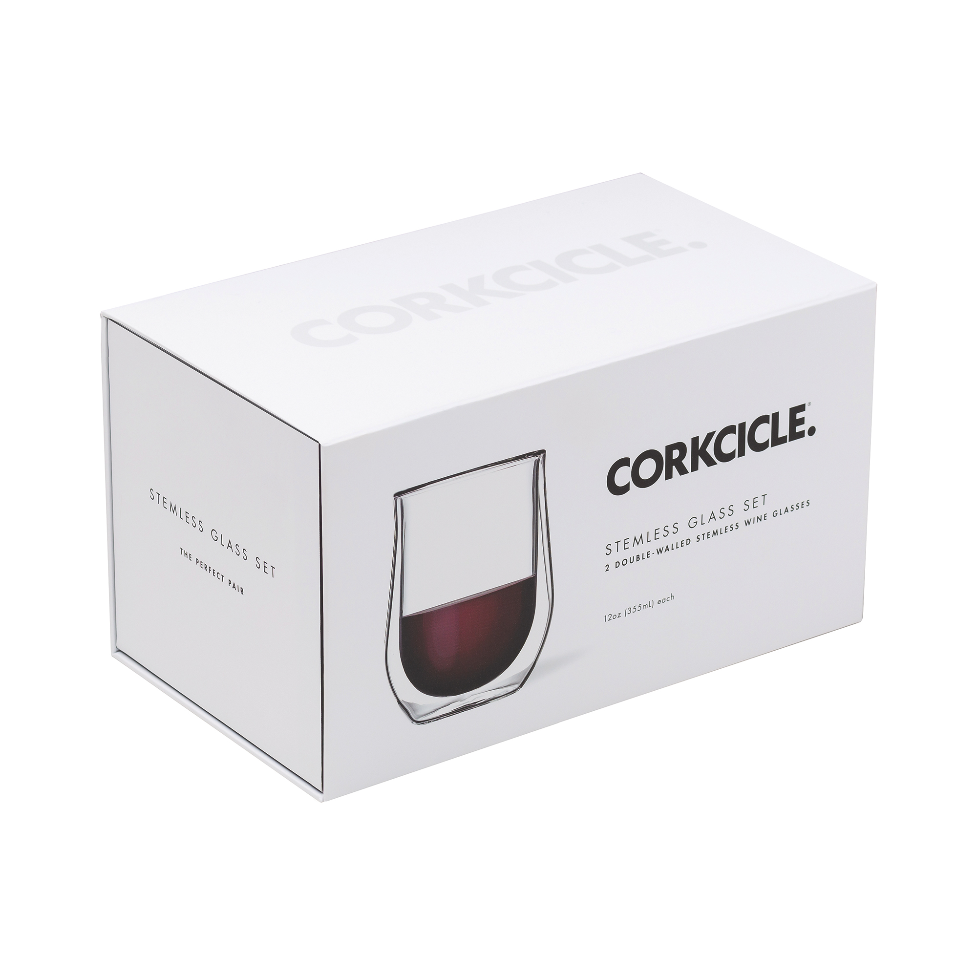 CORKCICLE® Stemless Glass Set (2) 11