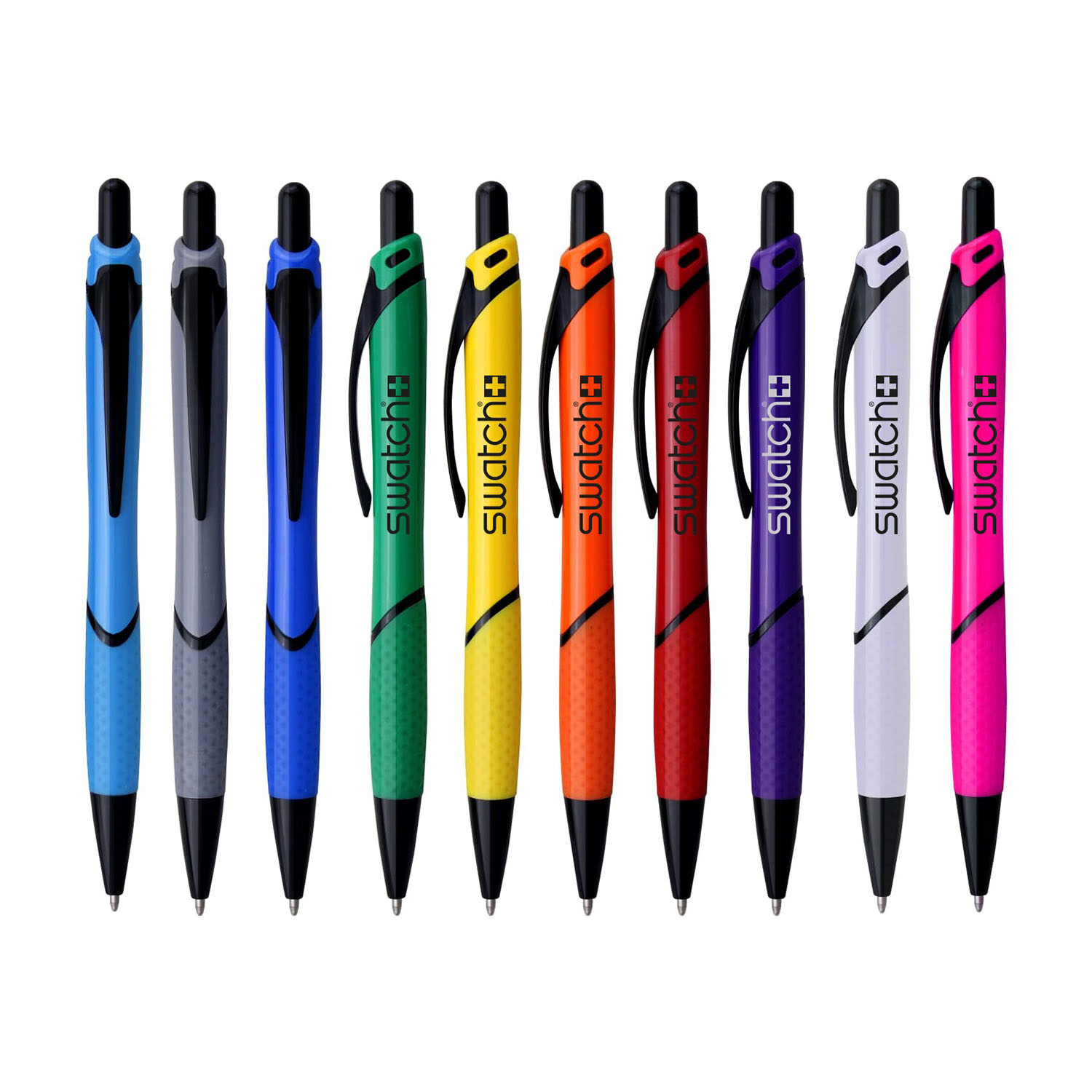 Iris Pen with Colored Rubber Grip 2