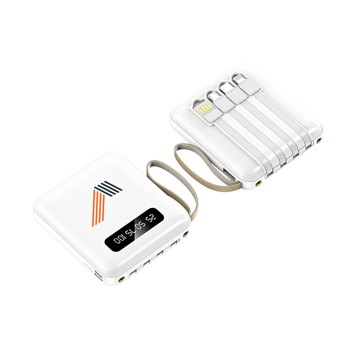 5000mAh Power Bank with Built-In Cables 11