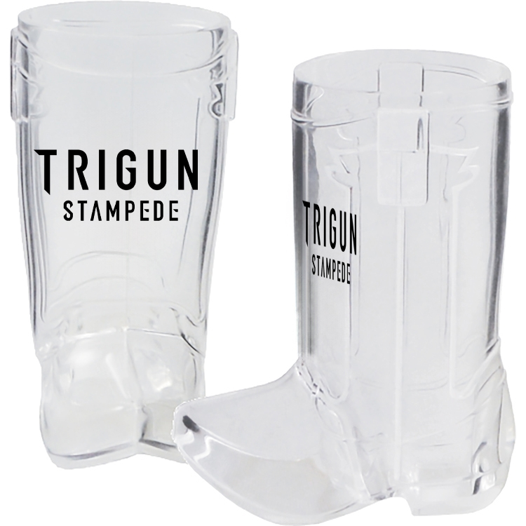 1 5oz Acrylic Mini Cowboy Boot Shot Glass
