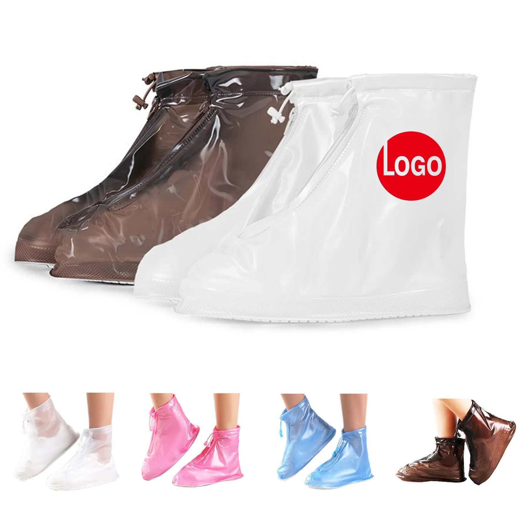 PVC Waterproof Rain Shoes Cover 2