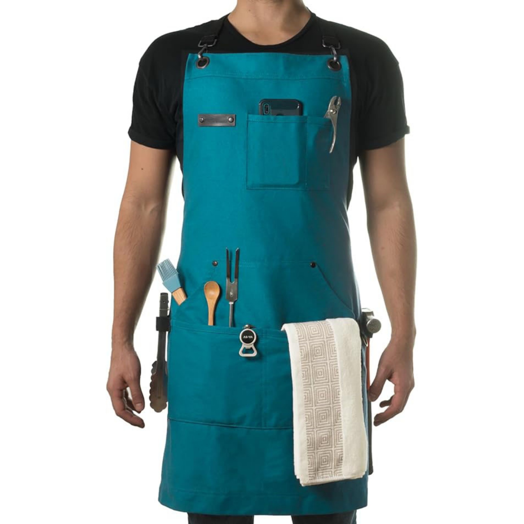 Cotton Canvas BBQ Apron 14