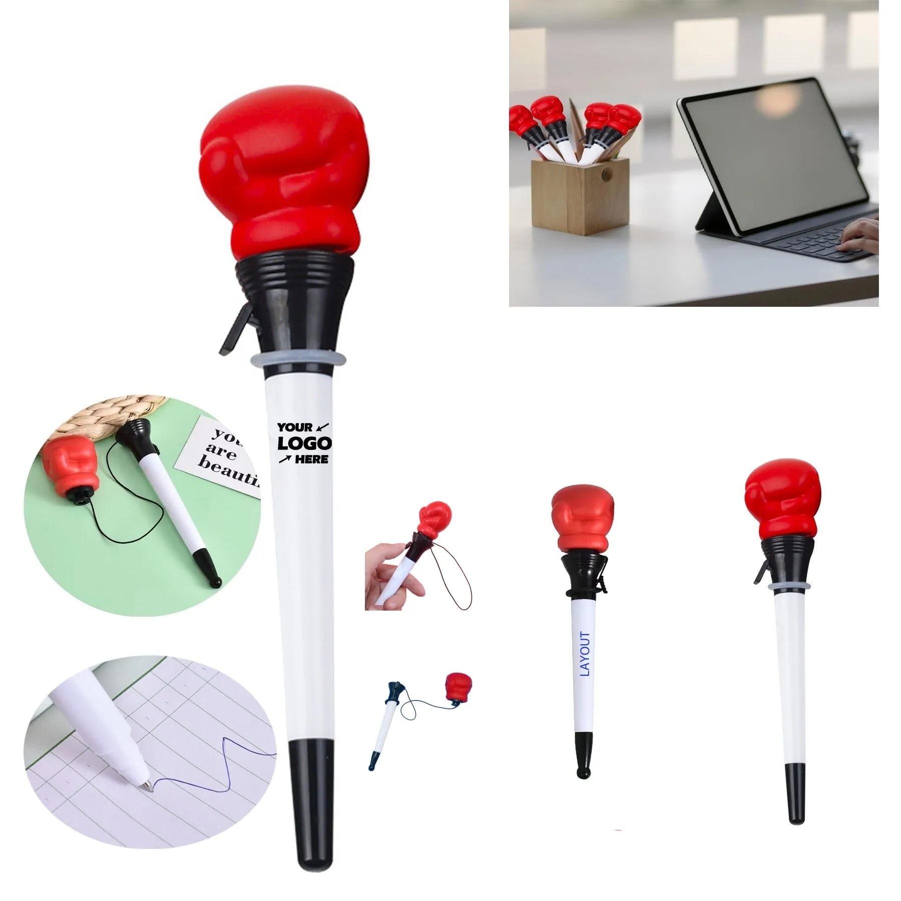 Boxing Glove Ballpoint Pen 1