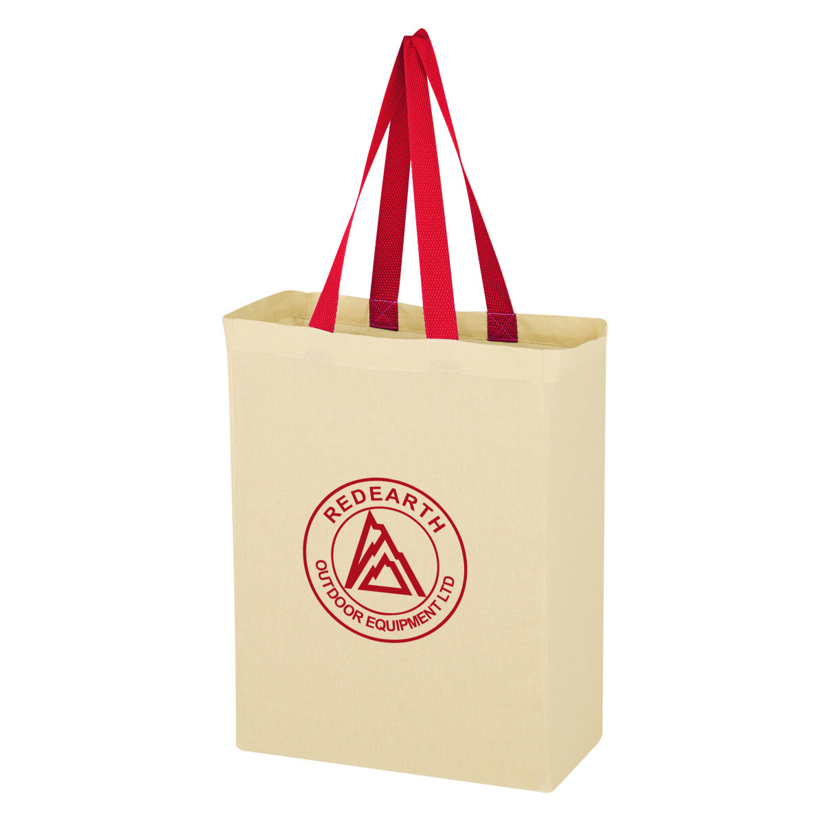 Natural Cotton Canvas Grocery Tote Bag, custom tote bag with logo imprint 7