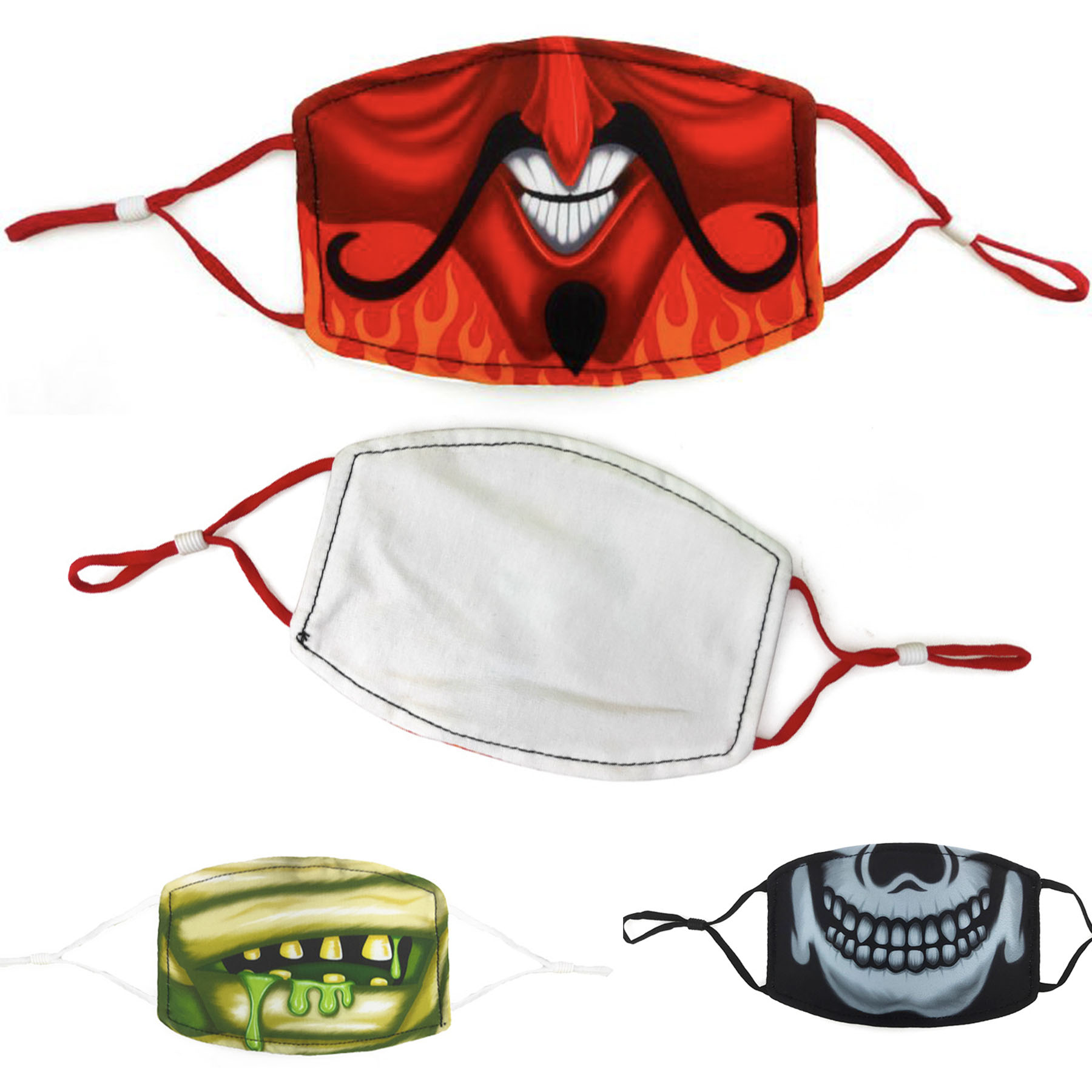Custom Funny Masks Reusable Halloween And Christmas Mask 2