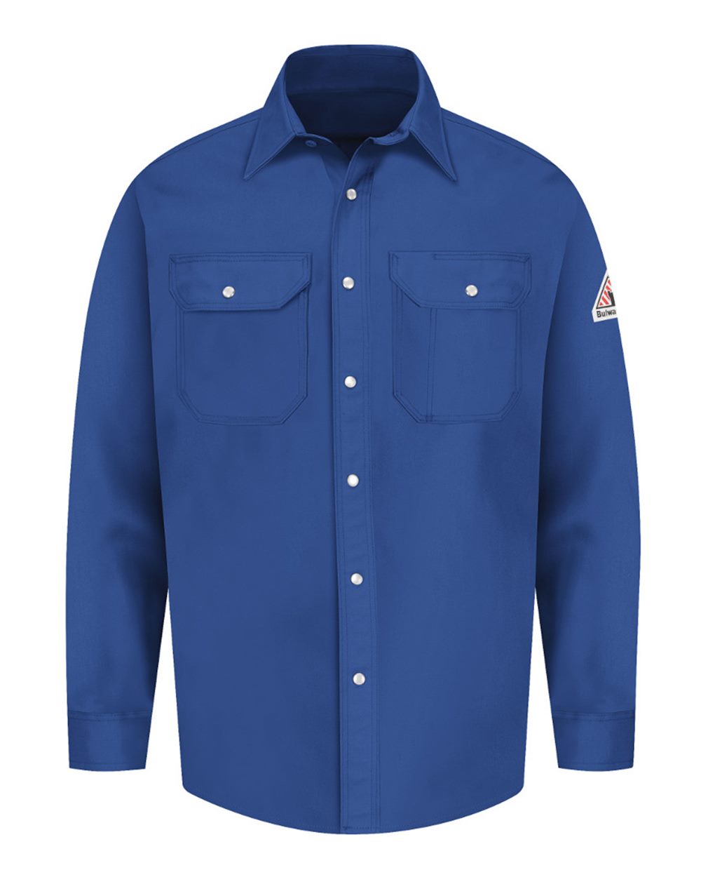 Snap-Front Uniform Shirt EXCEL FR Tall Sizes