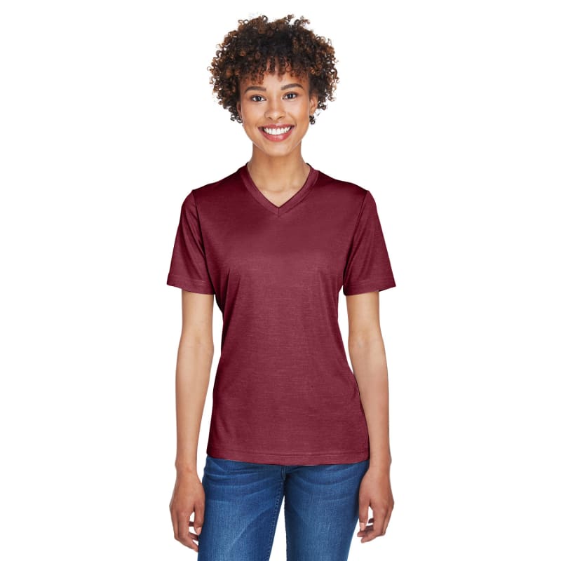 Team 365 Ladies' Sonic Heather Performance T-Shirt 4