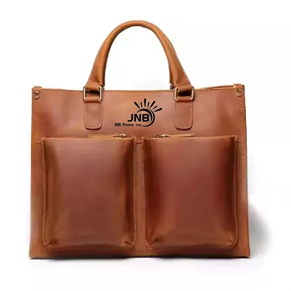 Crazy Horse Leather Briefcase