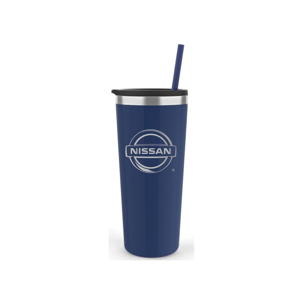 22 Oz. Maars Midnight Roadie Tumbler w/Straw