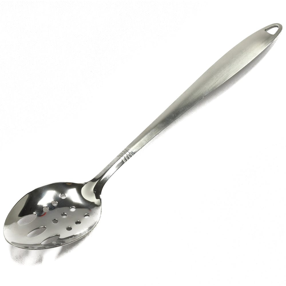 13" Slotted Spoon - Stainless Steel 2