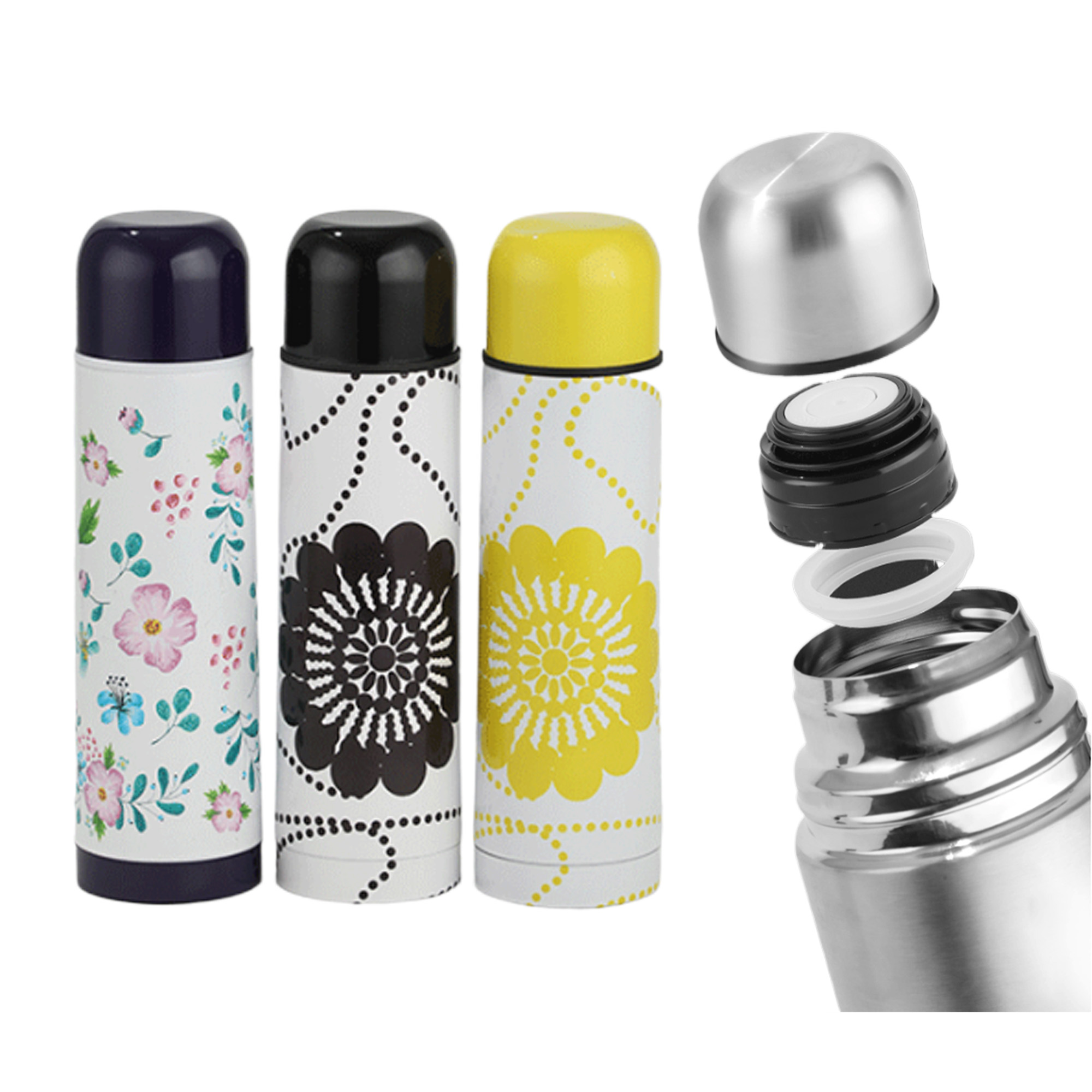 304 Stainless Steel Bullet-Shaped Insulated Mug 2