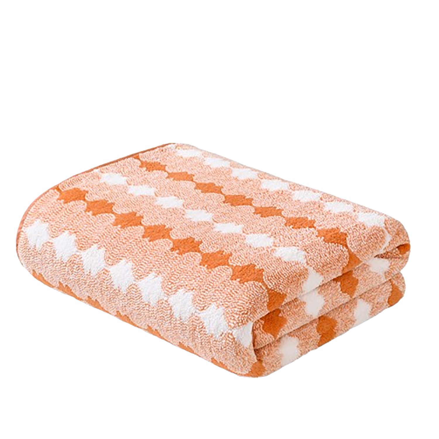 Coral Velvet Bath Towel 2