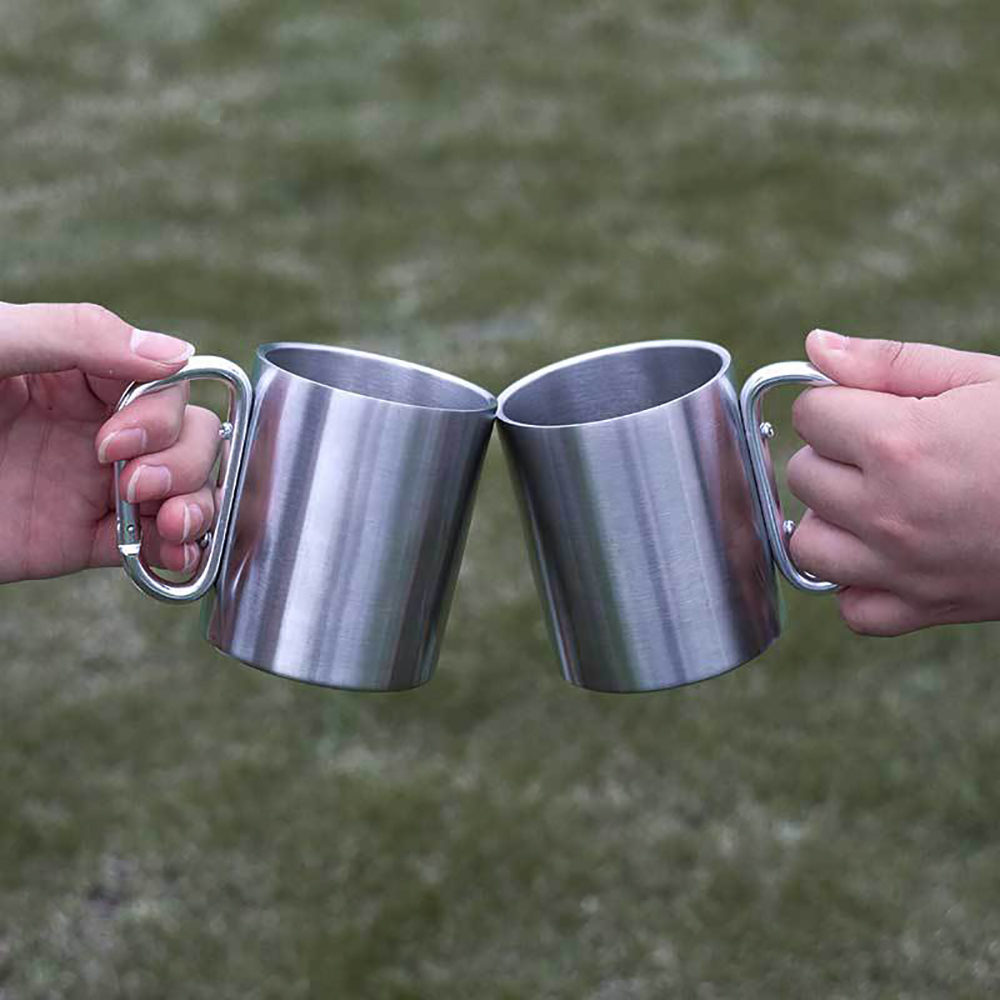 200ml Camping Cup With Carabiner 5