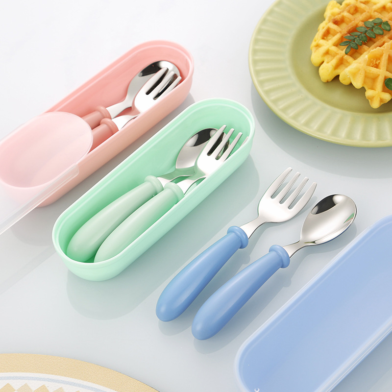 Kids Travel Utensils With Case 2