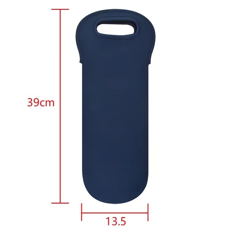 Neoprene Single Bottle Wine Bag 1