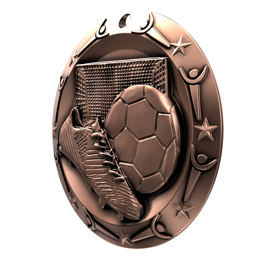 Soccer World Class Medallion (3") 12