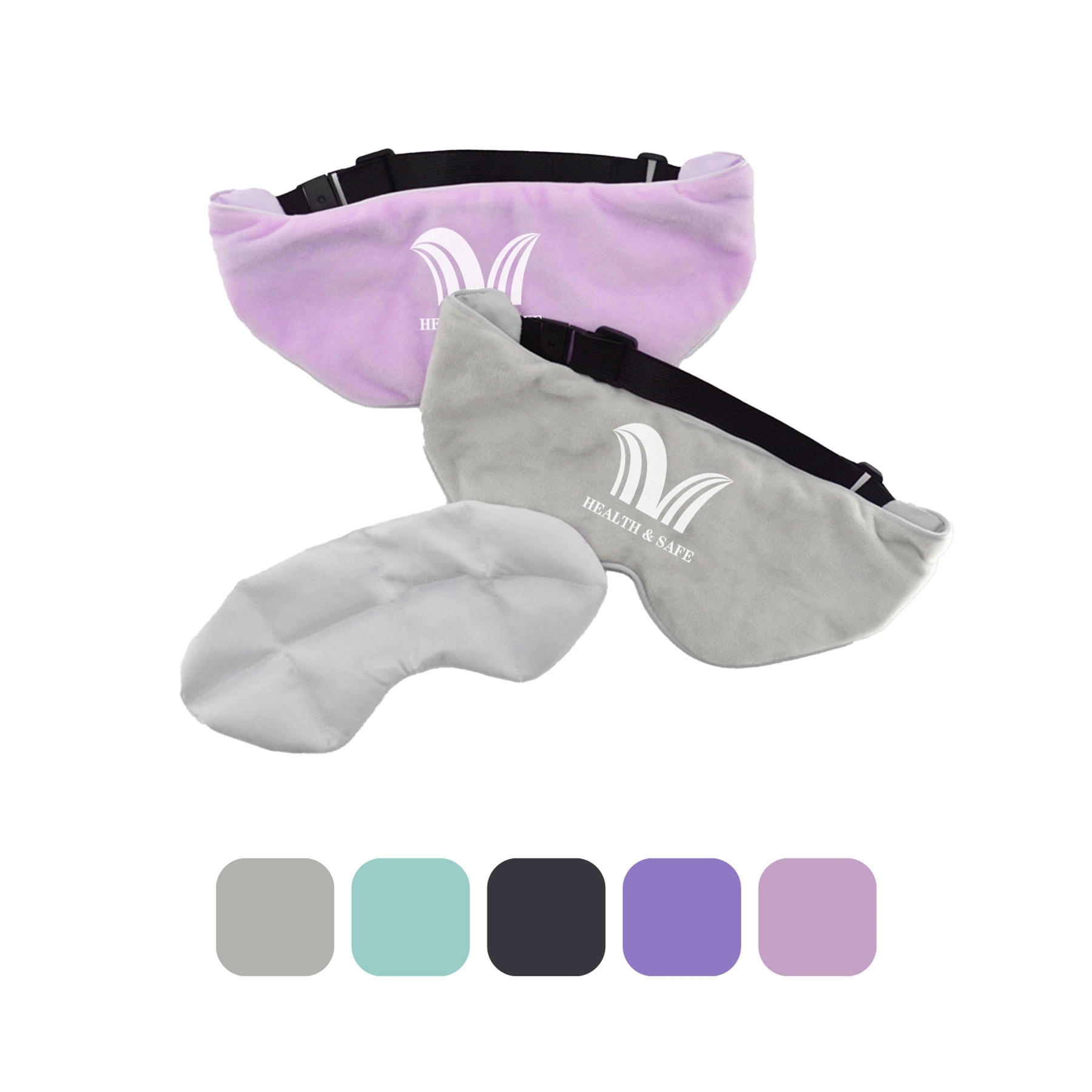 Light Blocking Weighted Sleep Eye Mask with Removable 3