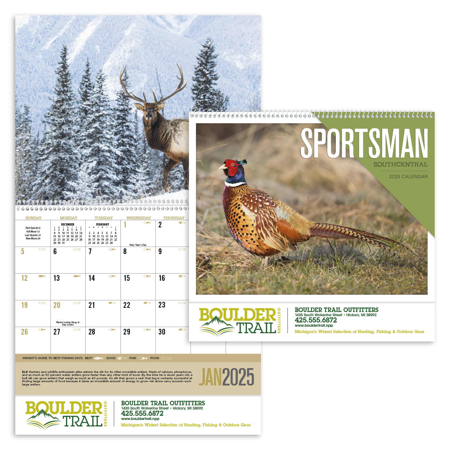 Triumph® Calendars Southcentral Sportsman Calendar 31