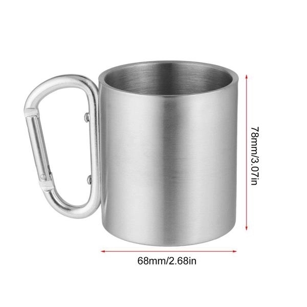 Stainless Steel Tea Coffee Mug 4