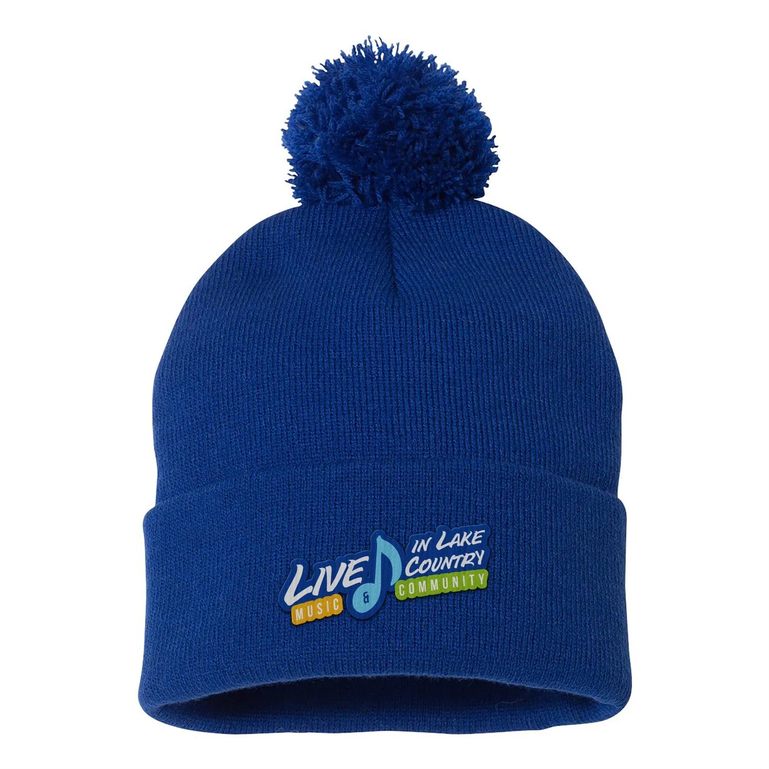 Sportsman Pom-Pom 12" Knit Beanie 47